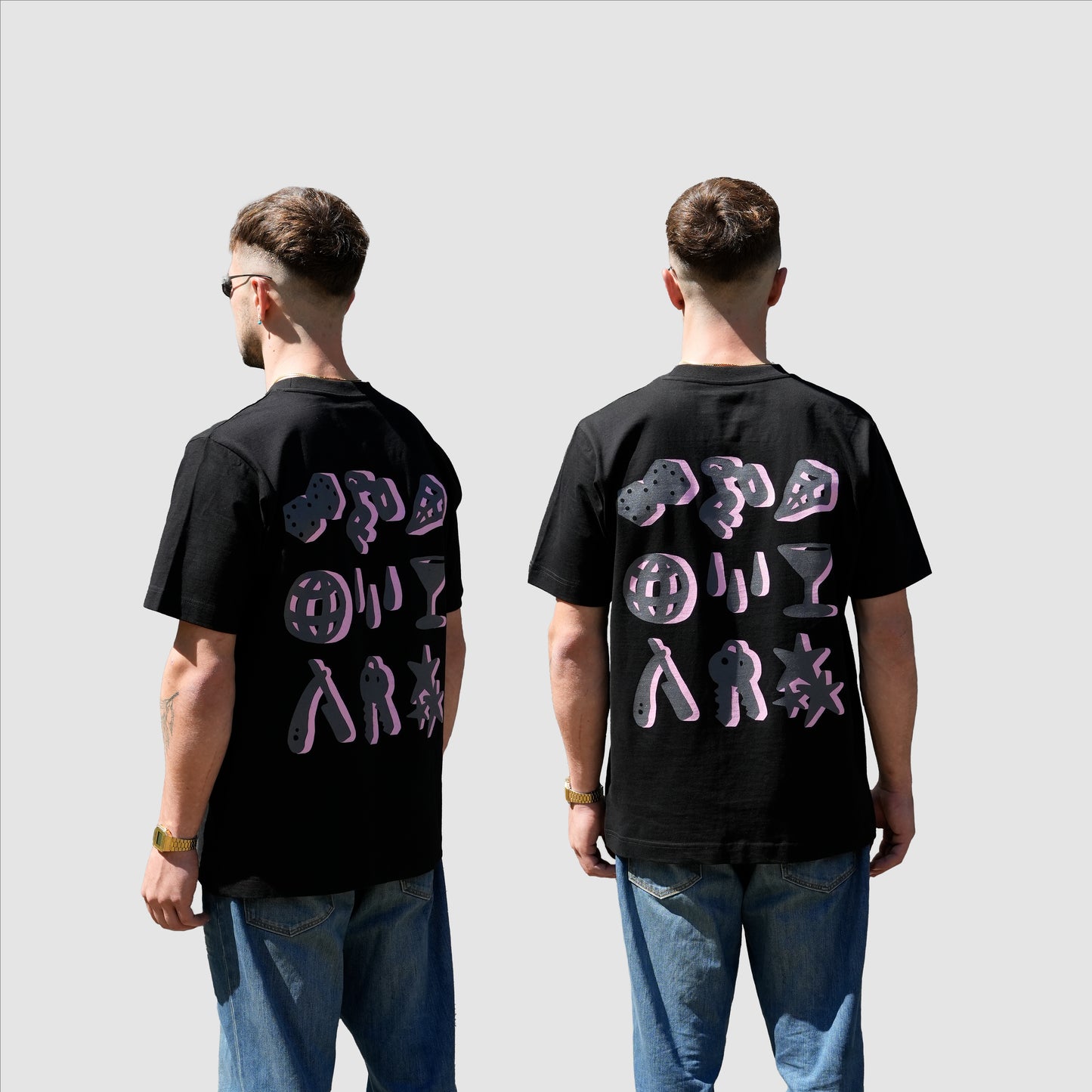 Stonewashed Black Tee SS25